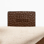 Gucci Pebbled Leather GG Marmont Top Handle Small Shoulder Bag (SHF-VGh3B4)