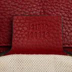 Gucci Pebbled Leather GG Marmont Top Handle (SHF-1wwBC0)