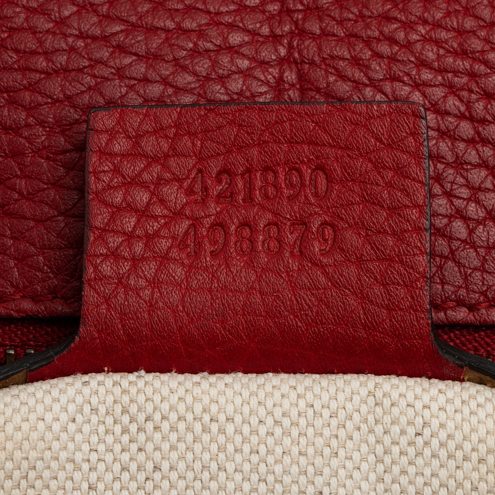 Gucci Pebbled Leather GG Marmont Top Handle (SHF-1wwBC0)