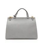 Gucci Pebbled Leather GG Marmont Top Handle