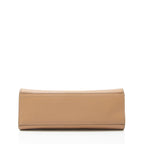 Gucci Pebbled Leather GG Marmont Top Handle