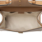 Gucci Pebbled Leather GG Marmont Top Handle