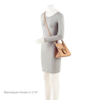 Gucci Pebbled Leather GG Marmont Top Handle
