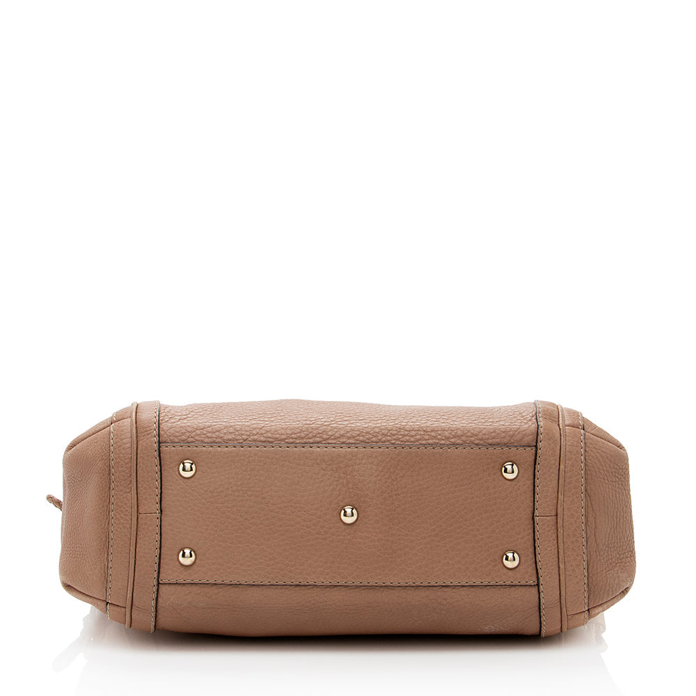Gucci Pebbled Leather Medium Bella Hobo  - FINAL SALE (SHF-18424)
