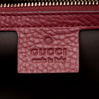 Gucci Pebbled Leather Miss Bamboo Medium Crossbody