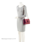 Gucci Pebbled Leather Miss Bamboo Medium Crossbody