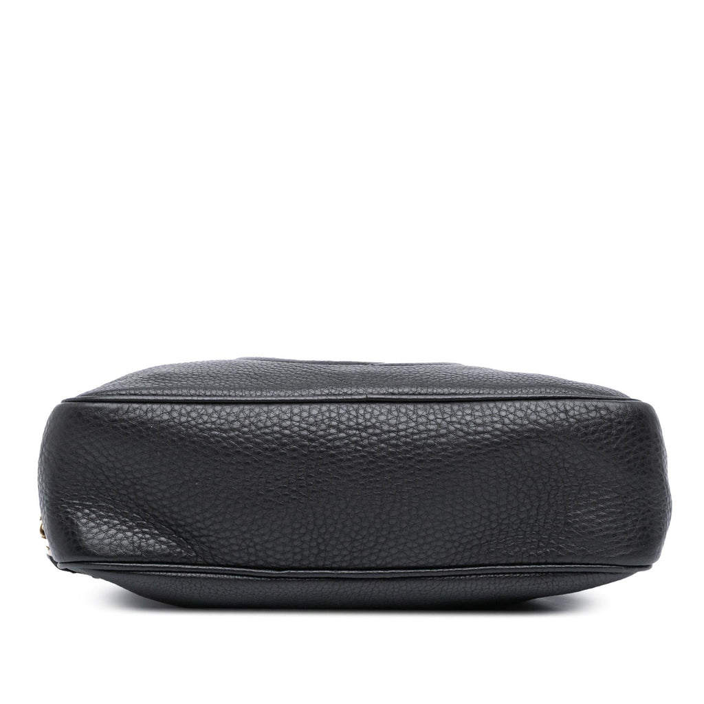 Gucci Pebbled Leather Soho Chain Zip Shoulder Bag