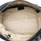 Gucci Pebbled Leather Soho Chain Zip Shoulder Bag