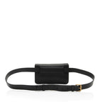 Gucci Pebbled Leather Soho Flap Belt Bag (SHF-Q9D7sL)
