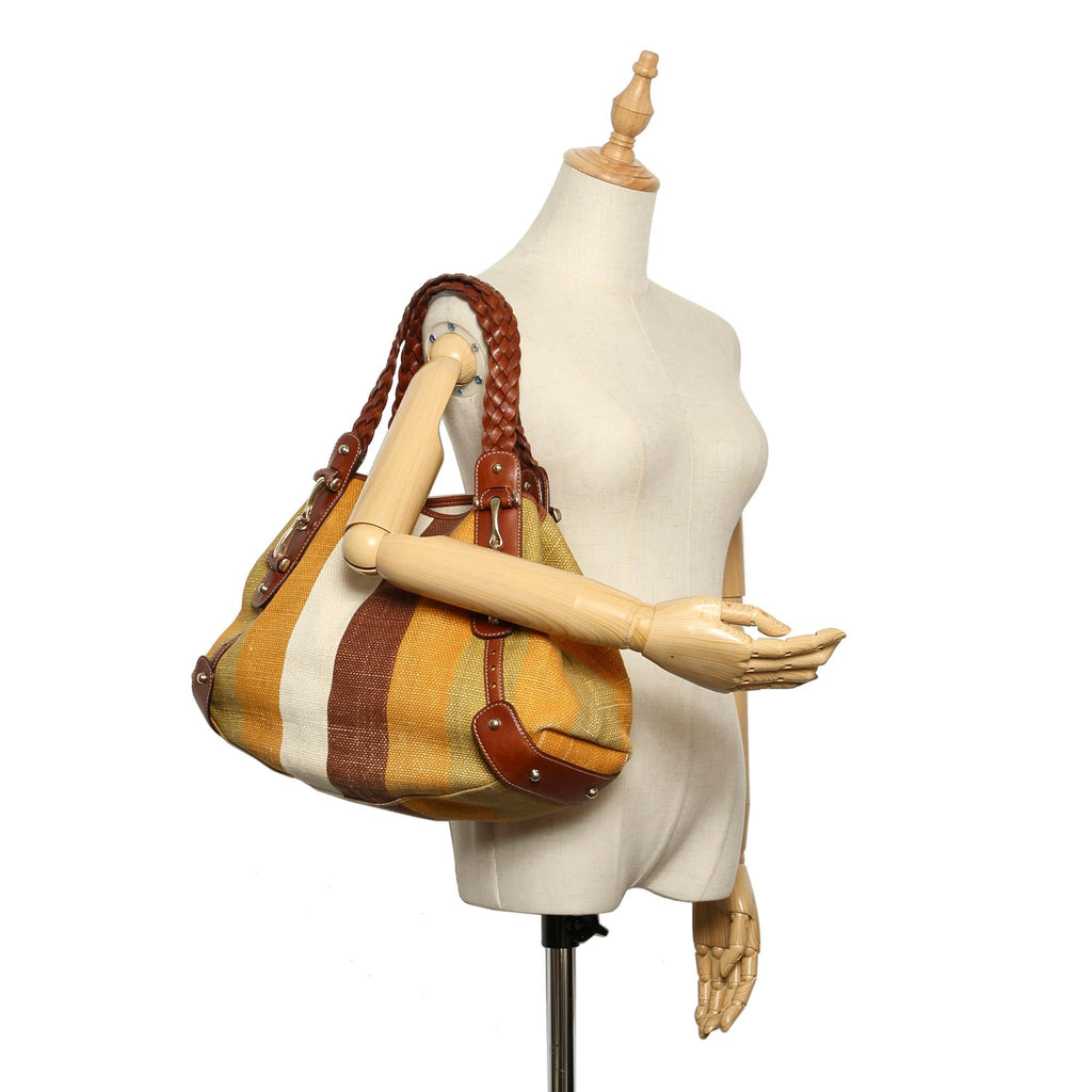 Gucci Pelham Canvas Shoulder Bag (SHG-21878)