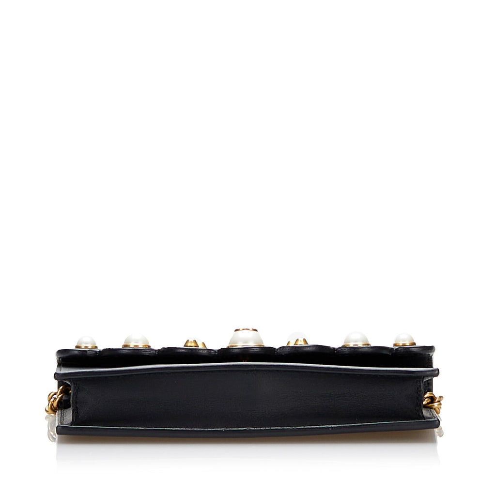 Gucci Peony Pearly Wallet On Chain (SHG-rRgoQZ)