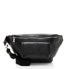 Gucci Perforated Embossed Leather GG Pocket Belt Bag (SHF-TJNqCI)