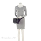 Gucci Perforated Embossed Leather GG Pocket Belt Bag (SHF-TJNqCI)