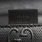 Gucci Perforated GG Embossed Double Belt Bag (SHF-rNzGhH)