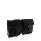 Gucci Perforated GG Embossed Double Belt Bag (SHF-rNzGhH)