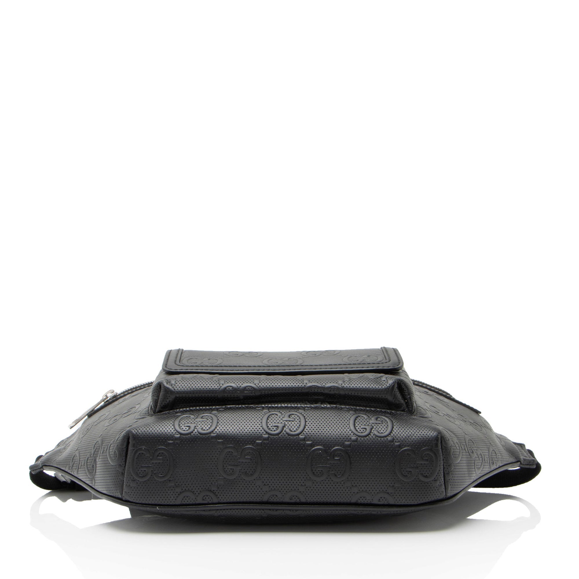 Gucci Perforated GG Embossed Pocket Belt Bag