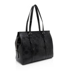 Gucci Perforated GG Embossed Zip Tote (SHF-Rjdpkd)