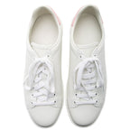 Gucci Perforated Leather Interlocking GG Ace Sneakers - Size 8.5 / 38.5 (SHF-7L64hi)