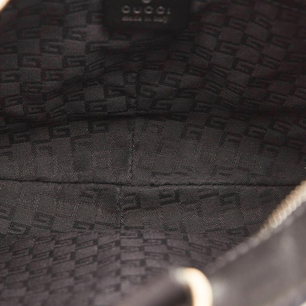 Gucci Perforated Leather Reins Hobo Bag (SHG-33309)