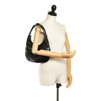 Gucci Perforated Leather Reins Hobo Bag (SHG-33309)