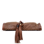 Gucci Perforated Leather Studded Malika Clutch