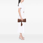 Gucci Perforated Leather Studded Malika Clutch