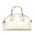 Gucci Pop Bamboo Leather Satchel (SHG-30966)