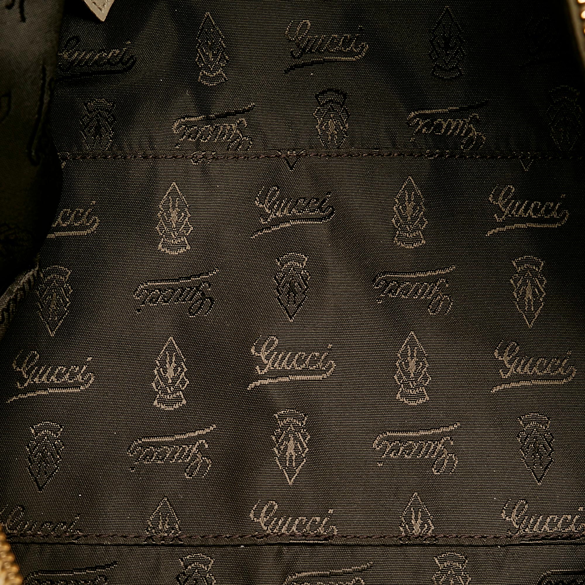 Gucci Pop Bamboo Leather Satchel (SHG-30966)