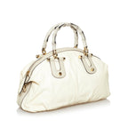 Gucci Pop Bamboo Leather Satchel (SHG-30966)
