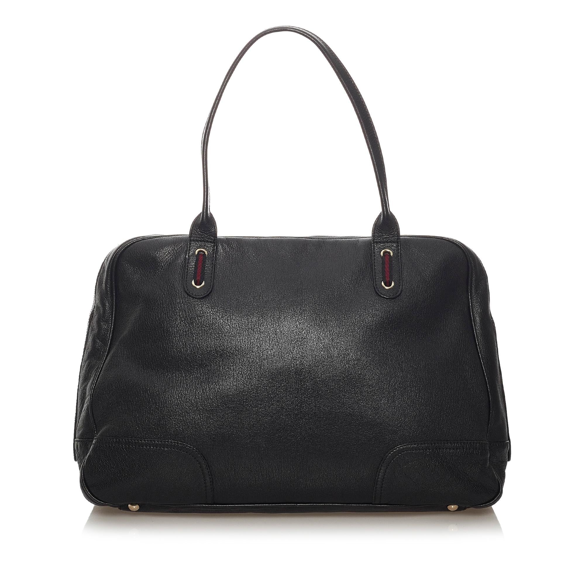 Gucci Princy Leather Tote Bag (SHG-29012)