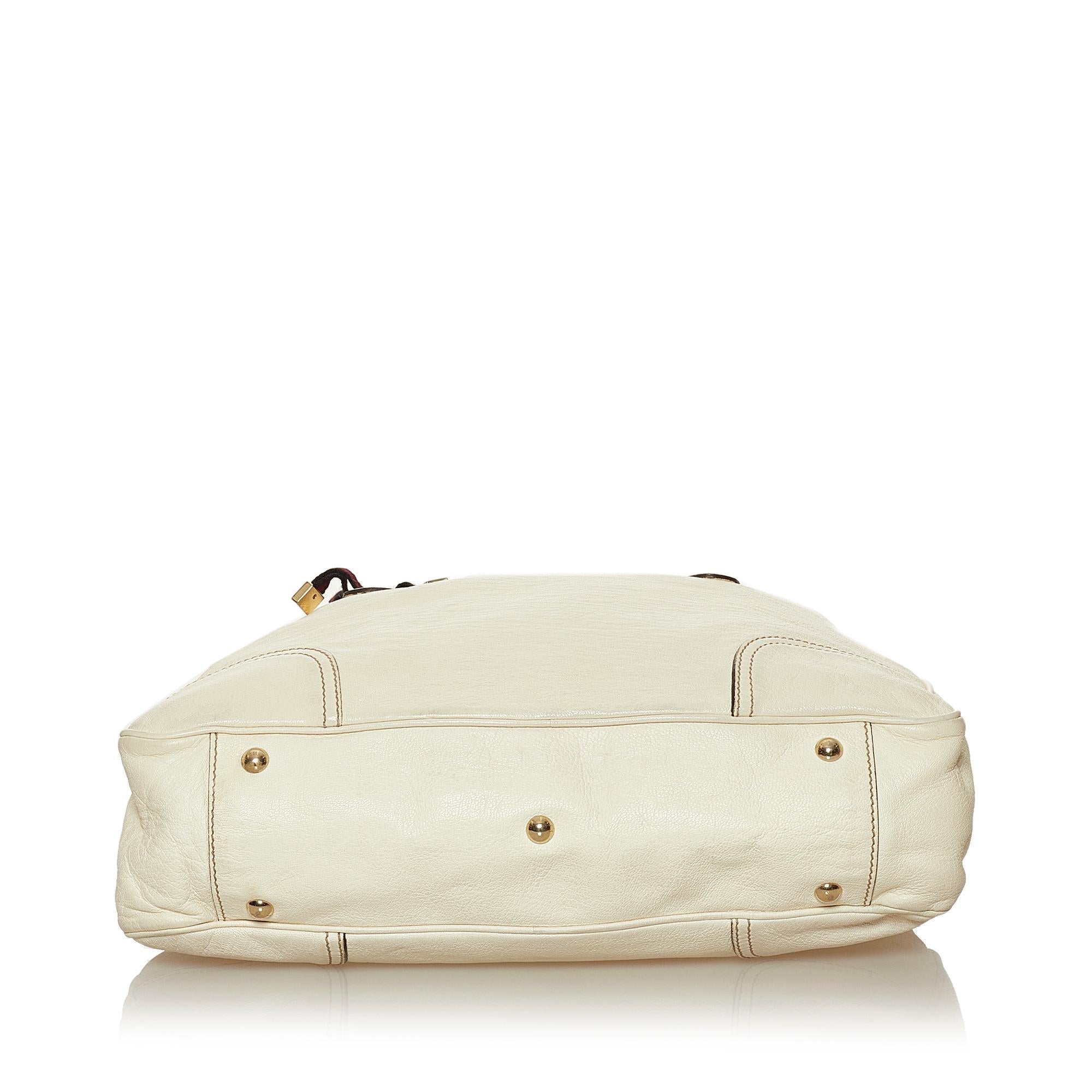 Gucci Princy Leather Tote Bag (SHG-29059)