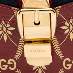 Gucci Printed Calfskin Sylvie Small Shoulder Bag (SHF-9AqYxv)