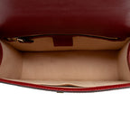 Gucci Printed Calfskin Sylvie Small Shoulder Bag (SHF-6FGtNY)