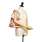 Gucci Printed Canvas Shoulder Bag (SHG-28626)