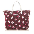 Gucci Printed Canvas Tote Bag (SHG-31677)