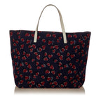 Gucci Printed Canvas Tote Bag (SHG-31840)