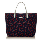 Gucci Printed Canvas Tote Bag (SHG-31840)