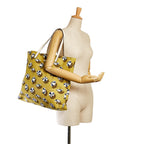 Gucci Printed Canvas Tote Bag (SHG-34840)