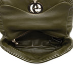 Gucci Puffy Leather GG Milano Small Top Handle