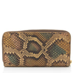 Gucci Python GG Marmont Zip Around Wallet