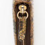 Gucci Python GG Marmont Zip Around Wallet