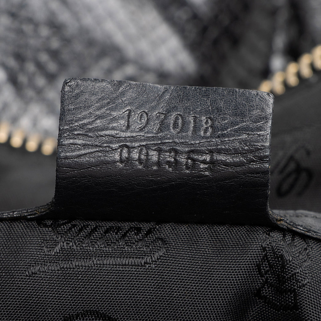 Gucci Python Hysteria Large Satchel (SHF-ov3fnG)