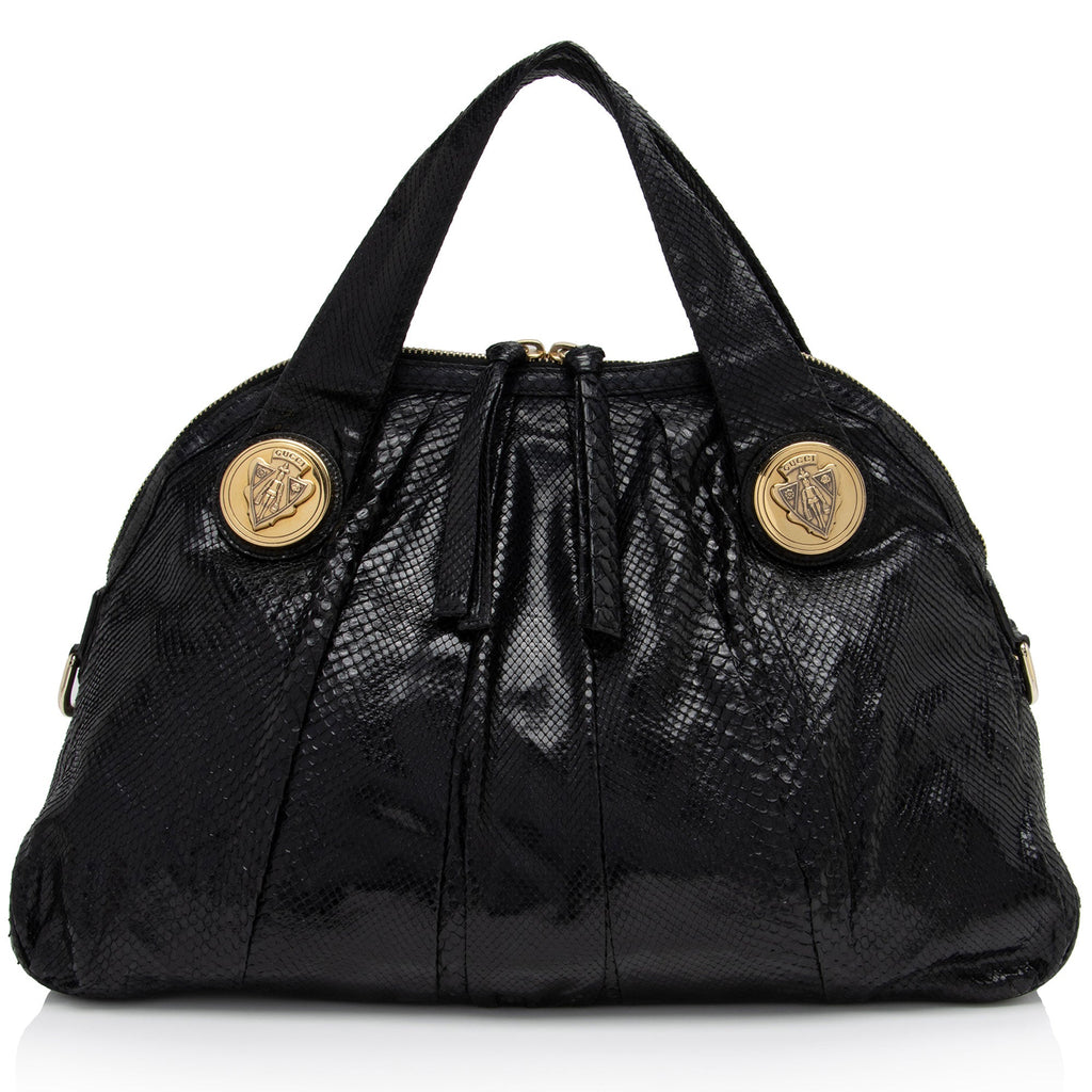 Gucci Python Hysteria Large Satchel (SHF-ov3fnG)