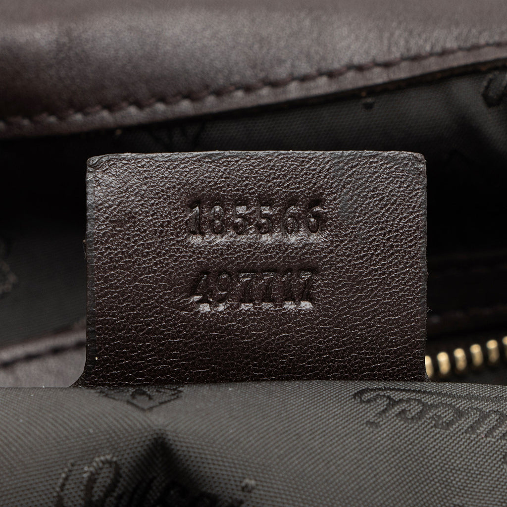 Gucci Python Indy Medium Satchel