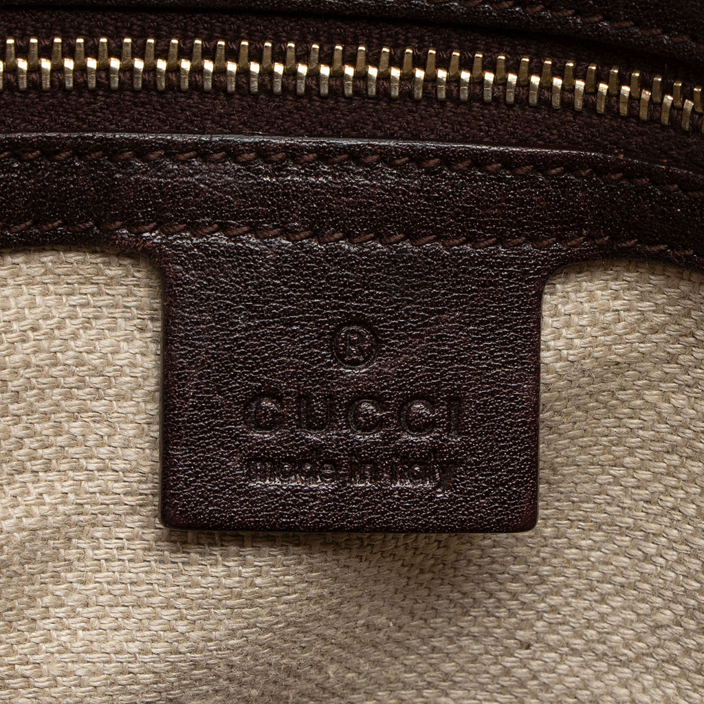 Gucci Python Pelham Medium Shoulder Bag