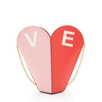 Gucci Python Suede Valentines Day Heart Small Chain Bag (SHF-6nBkhe)