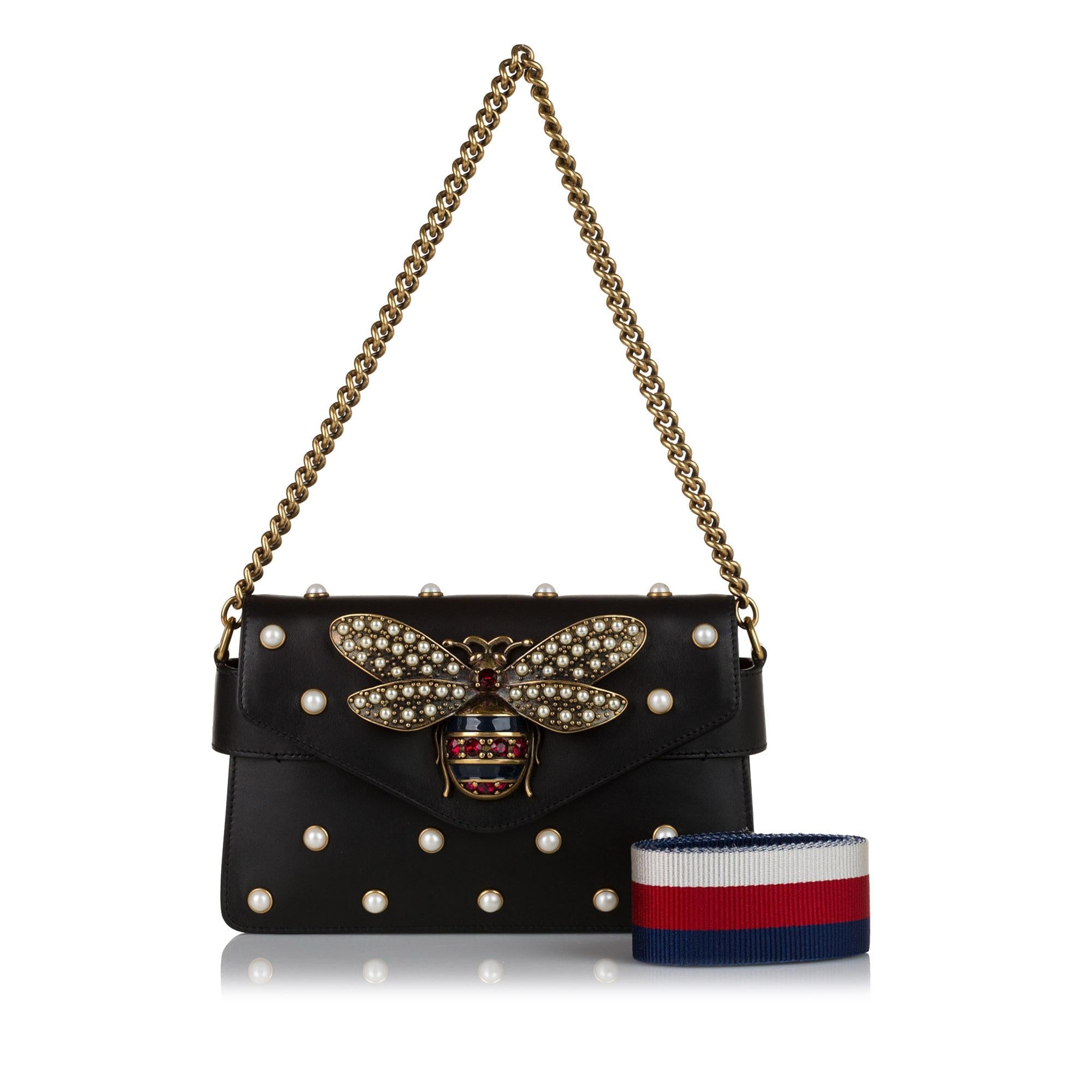 Gucci Queen Margareth Broadway Leather Crossbody Bag (SHG-35079)