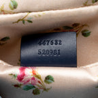 Gucci Matelasse Denim Pearl GG Marmont Small Camera Bag