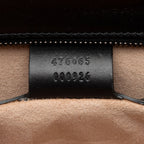 Gucci Quilted Leather Queen Margaret Bee Clutch
