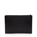 Gucci Quilted Leather Queen Margaret Bee Zip Clutch (SHF-ghI7kn)